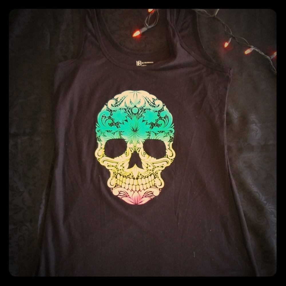 Sugar skull tank top
